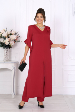 Брюки, туника Ninele 6010 красный - фото 2