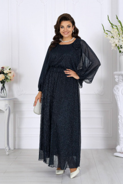 Платье Ninele 6065 синий - фото 3