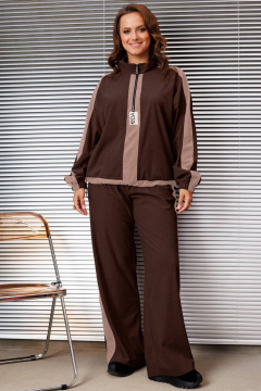 Брюки, джемпер INVITE 6101 коричневый - фото 1