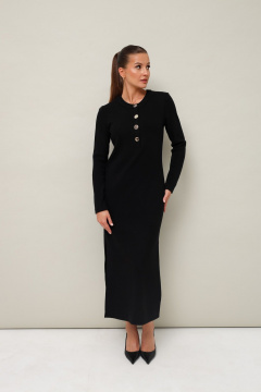 Платье полуприлегающего силуэта на молнии с карманами PUR PUR 11-316 - фото 3