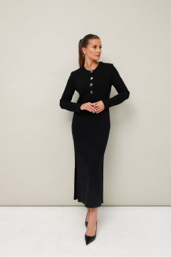 Платье полуприлегающего силуэта на молнии с карманами PUR PUR 11-316 - фото 1