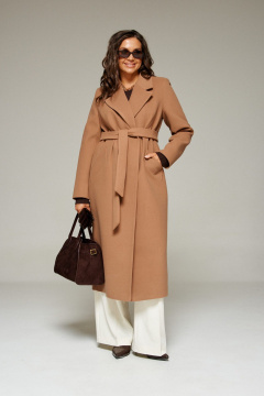 Пальто Beautiful&Free 7010 бежевый - фото 2