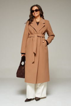 Пальто Beautiful&Free 7010 бежевый - фото 3