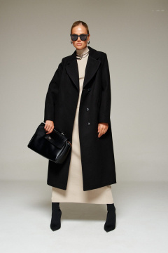 Пальто Beautiful&Free 7010 черный - фото 1