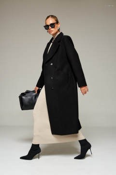 Пальто Beautiful&Free 7010 черный - фото 2