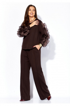 Брюки, джемпер TAiER 1403 шоколад - фото 1