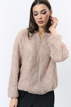 Бомбер Verita 2402 бежевый - фото 2