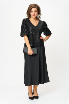 Блуза, юбка Svetlana-Style 2171 черный - фото 1