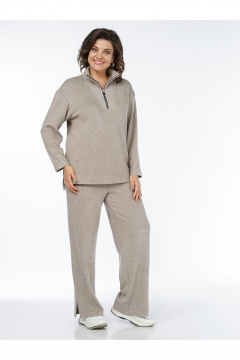 Брюки, джемпер Пинск-Стиль 3114 какао - фото 4