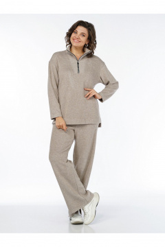 Брюки, джемпер Пинск-Стиль 3114 какао - фото 3