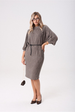 Платье Verita 2408 шоколад - фото 1