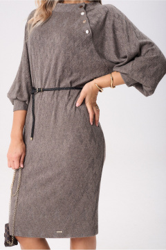 Платье Verita 2408 шоколад - фото 3