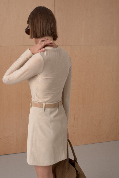 Джемпер из трикотажного полотна с люрексом Mixan 2079 - фото 5