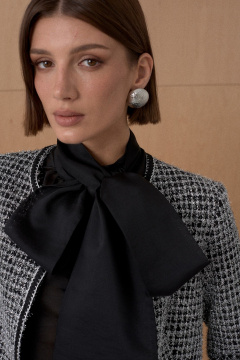 Жакет из жаккардового полотна с люрексом Mixan 2085 - фото 5