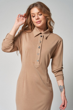 Платье Laikony L-663 капучино - фото 4