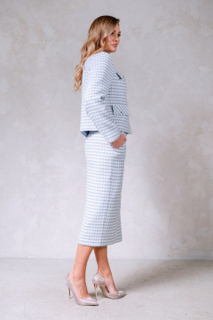 Юбка Erika 1549 голубой - фото 3