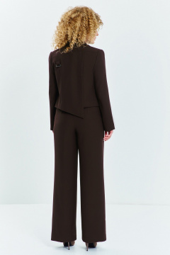 Баска, брюки, жакет Euromoda 641 коричневый - фото 2