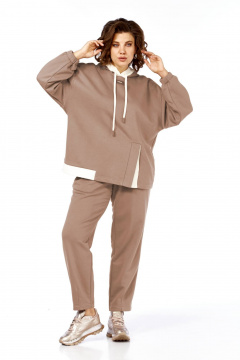 Брюки, джемпер Karina deLux M-1392 бежевый - фото 2