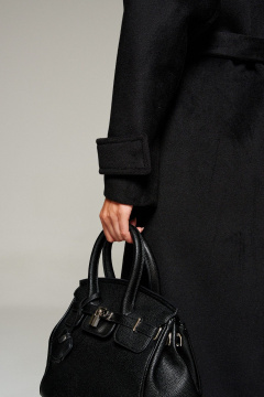 Пальто Beautiful&Free 7011 черный - фото 5