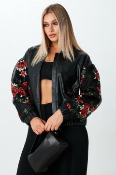 Бомбер LM М168 розы - фото 5