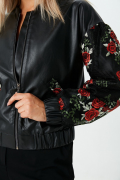 Бомбер LM М168 розы - фото 3