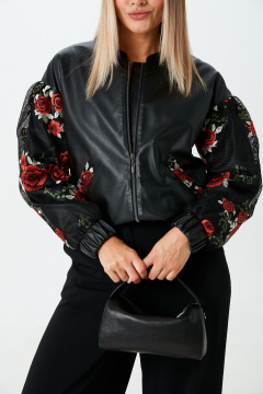 Бомбер LM М168 розы - фото 2