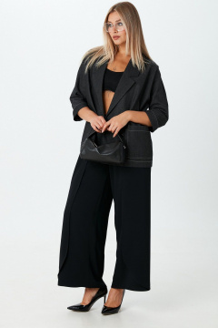 Брюки, жакет LM К860143 черный_джинс - фото 3