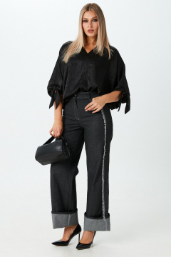 Брюки LM М116 черный - фото 5