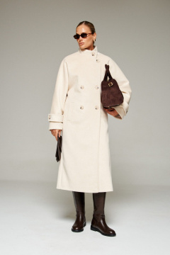 Пальто Beautiful&Free 7012 молоко - фото 3