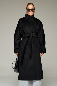 Пальто Beautiful&Free 7012 черный - фото 4