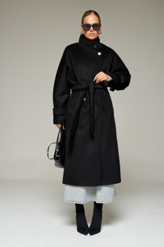 Пальто Beautiful&Free 7012 черный - фото 3