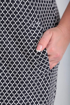 Платье СиБон 0236 сине-белый - фото 2