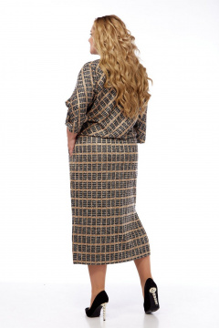 Платье СиБон 0351 клетка - фото 4