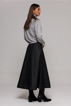 Юбка Butеr 3199 темно-серый - фото 5