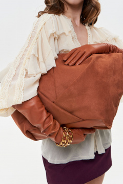 Сумка Polisto Mirai L рыжий - фото 4