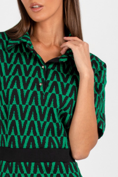 Платье VIZAVI 807 изумруд - фото 4