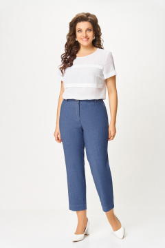 Брюки Swallow 879.1 светло-синий_джинс - фото 1