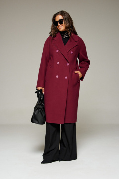Пальто Beautiful&Free 7015 бордо - фото 4