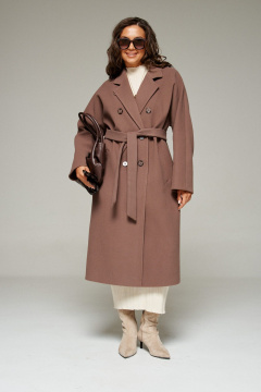 Пальто Beautiful&Free 7015 какао - фото 1