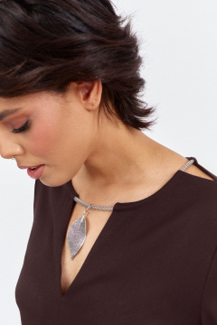 Платье FLAIM 2014.02 шоколад - фото 3