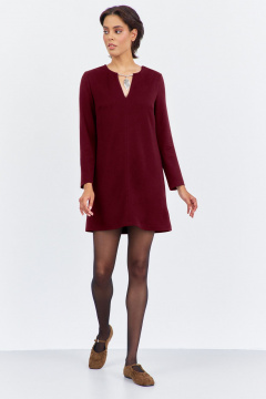 Платье FLAIM 2014.03 бордо-марсала - фото 1