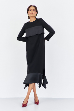 Платье FLAIM 2035 черный - фото 2