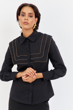 Блуза FLAIM 2048 черный - фото 5