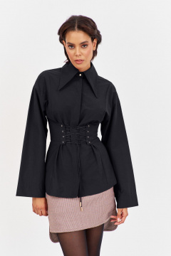 Блуза FLAIM 2056.02 черный - фото 2