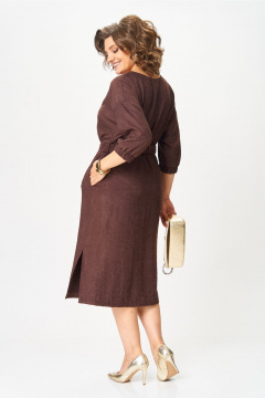 Платье VIPPRIMO 124 шоколад - фото 4