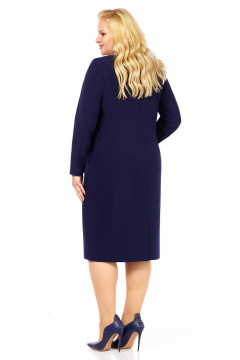Платье Линия Л Б-2053 темно-синий - фото 3