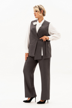 Блуза, брюки, жилет Новелла Шарм А4068-a-1 - фото 2