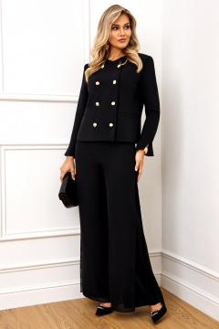 Брюки, жакет AGATTI 5835 черный - фото 5