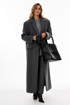 Пальто EOLA 2892 серый - фото 3