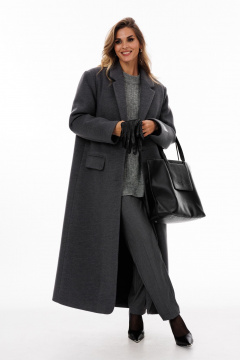 Пальто EOLA 2892 серый - фото 1